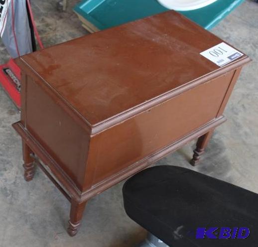 Wooden Table Dark Brown 28&quot x 16&quot...