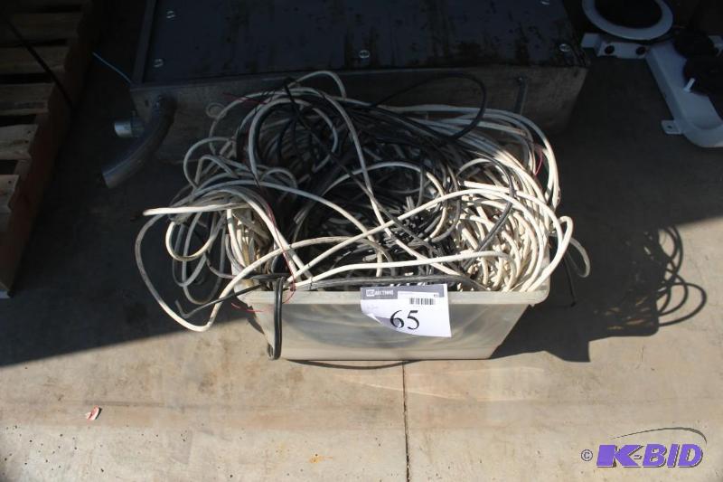 Bin Lot of Wire 22AWG RG59 COAX CL2....