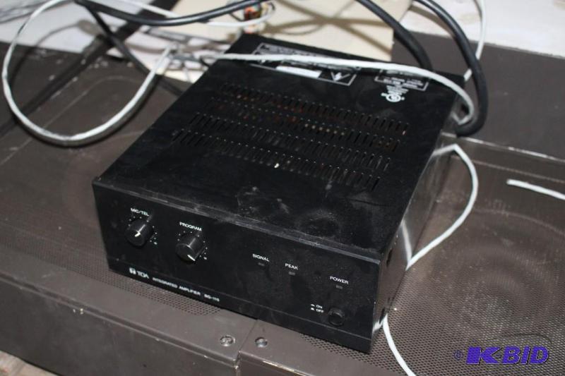 Amplifier Model BG-115 Output Rated 15W...