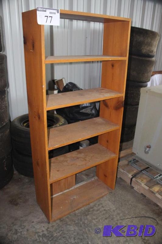 Wooden Shelving Unit 5 shelves 29&quot x 1...