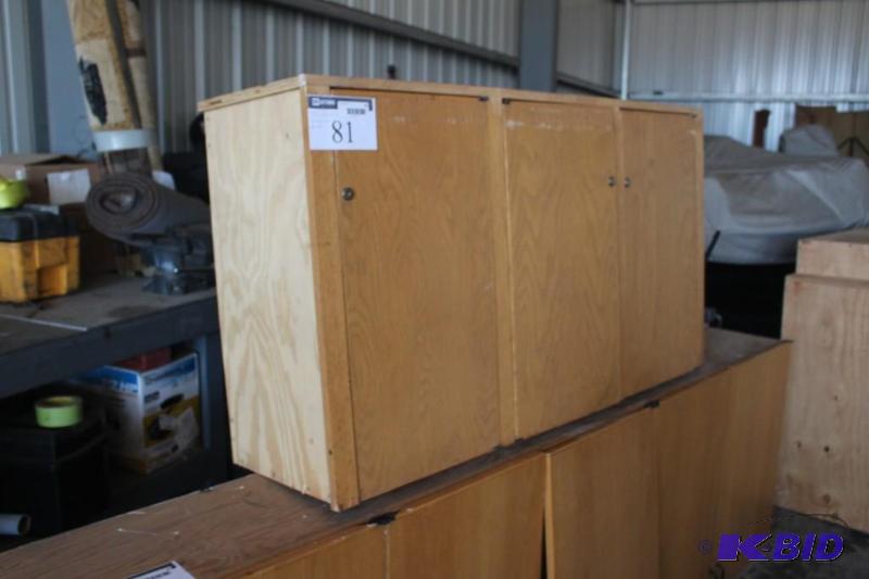 Wooden Cupboard Unit with doors 2 cupboards...