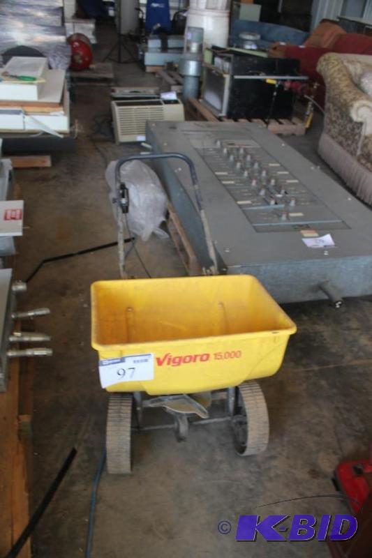 Vigoro 15,000 Seed Spreader Multiple Setting...