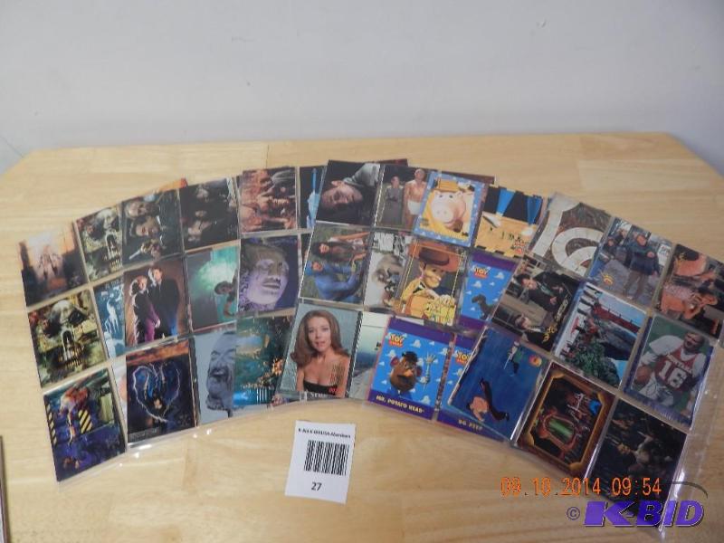 lot 27 image: various fun trading cards ...