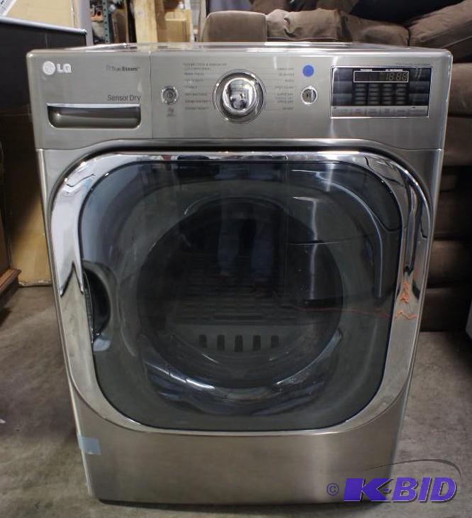 lot 11 image: New LG Dryer Model # (DLGX8001V) LG SteamDrye...