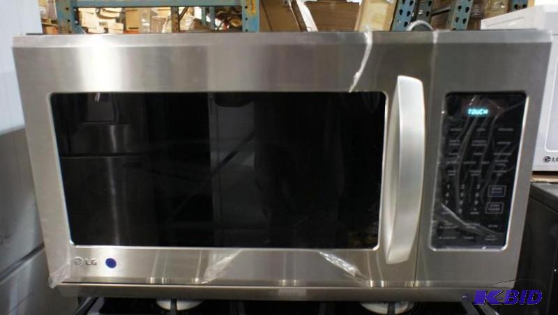 lot 14 image: New Microwave Model # (LMH2016ST) LG 2-cu. ft...