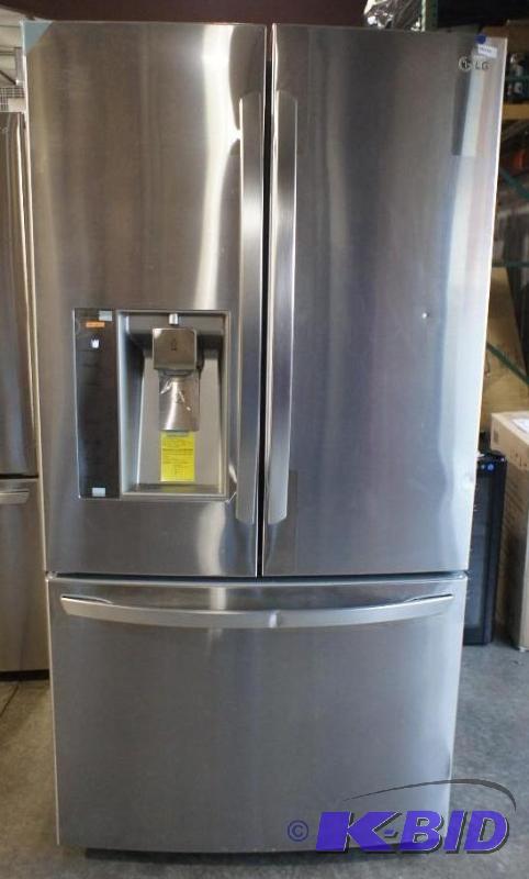 lot 2 image: New LG Refrigerator Model # (LFX31925ST) MSRP...