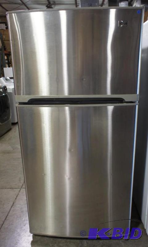 lot 4 image: LG Refrigerator Model # (LTC22350SS) Large Ca...