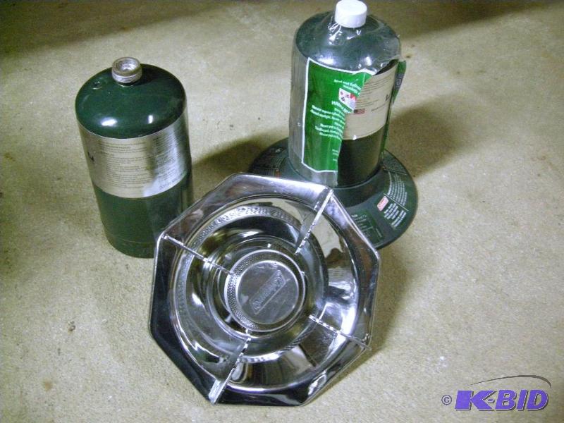 lot 41 image: Coleman Propane cooktopheater