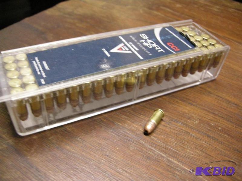 lot 86 image: .22cal short High-velocity Ammunition