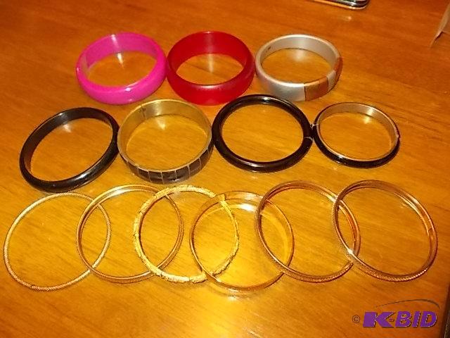 Lot Of 13-Assorted Bangle Bracelets...