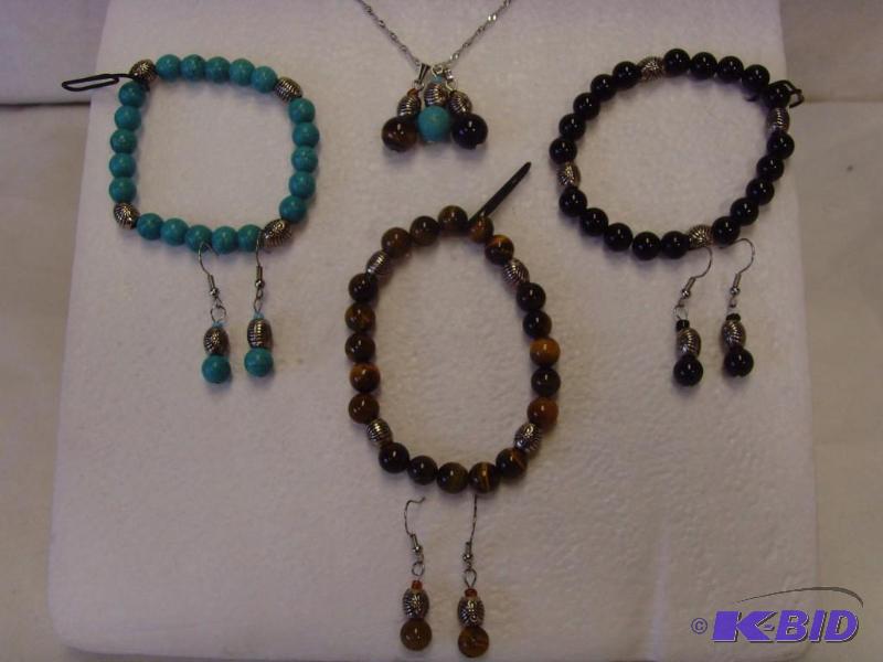 7 Piece Gem Jewelry Set