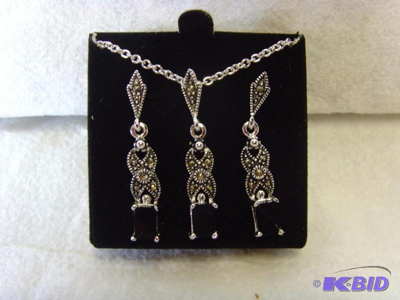 Black Opal Gem Set