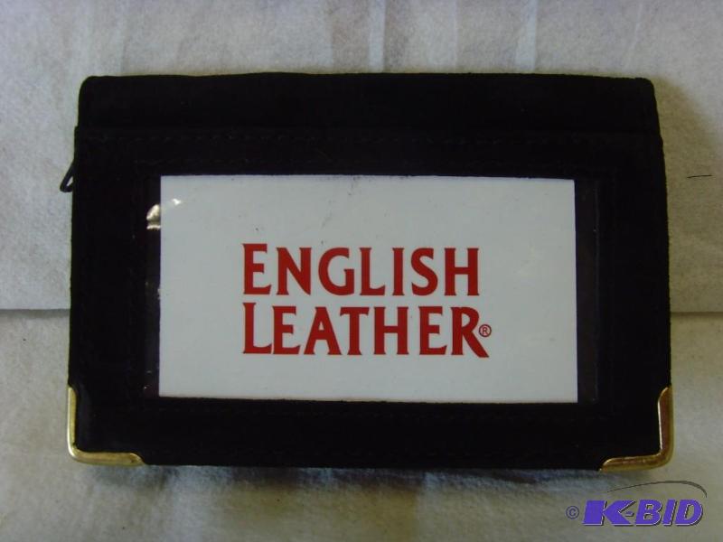 English Leather Credit Card Case