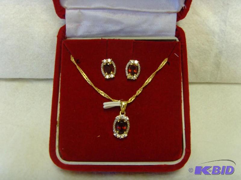 3 Piece Ruby Gem Set