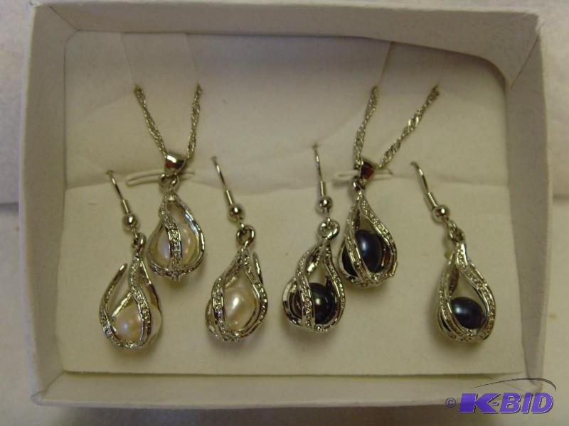 6 Piece Tear Drop Pearl Set