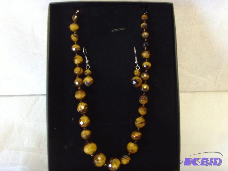 Tiger Eye Style Gem Set