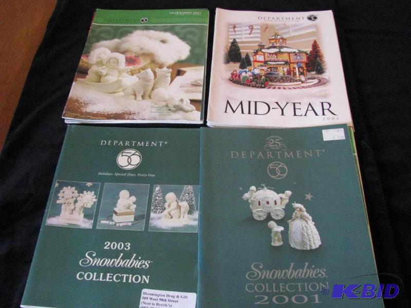 lot 114 image: Dept 56 Catalogs...
