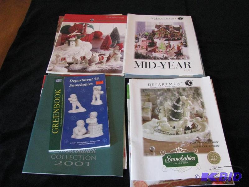 lot 115 image: Dept 56 Catalogs...