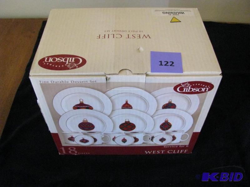 lot 122 image: West Cliff, 18 piece Serving set, service for...