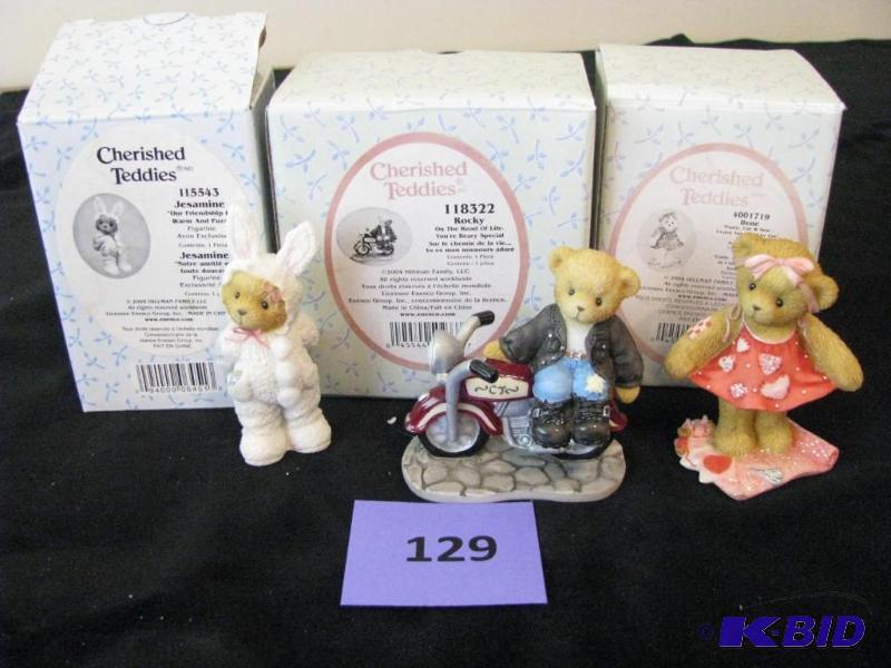 lot 129 image: Cherished Teddies Figurine, &quotJasmine&quo...