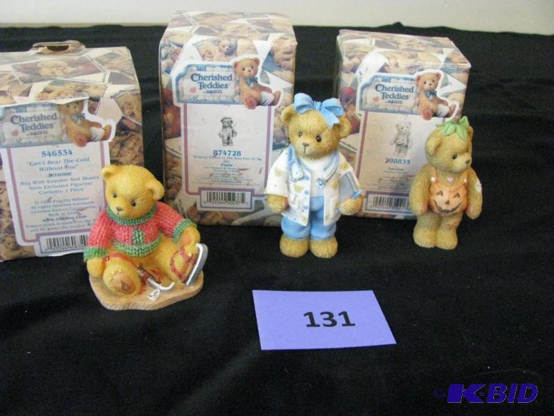 lot 131 image: Cherished Teddies Figurine, &quotJerome"...