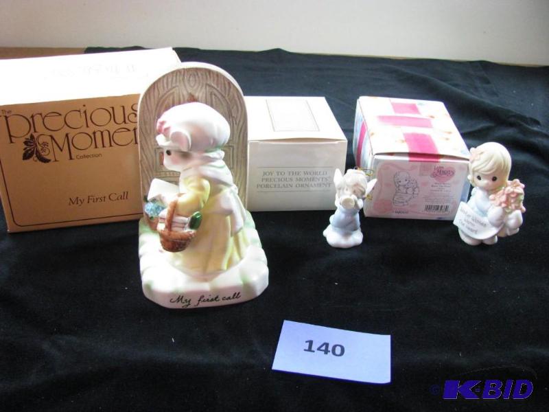 lot 140 image: Precious Moments figurines & ornament, Av...
