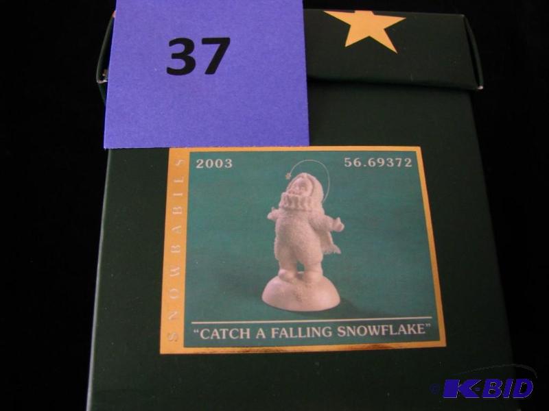 lot 37 image: Dept 56, &quotcatch a falling star" fig...