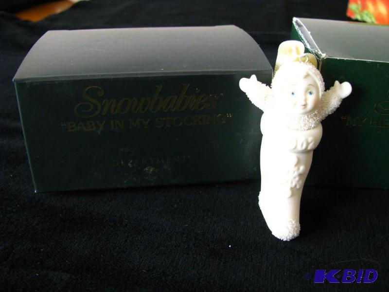 lot 47 image: Dept 56 Snowbabies, &quotyou Ore a sweethear...