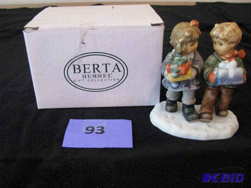 lot 93 image: Berta Hummel figurine, Santas little helpers...
