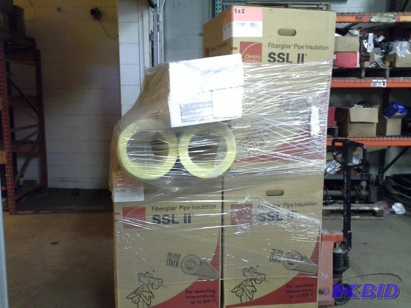 Fiberglass Pipe Insulation Pallet