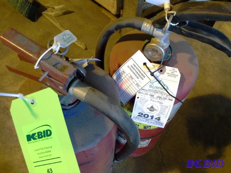 Fire Extinguisher Lot
