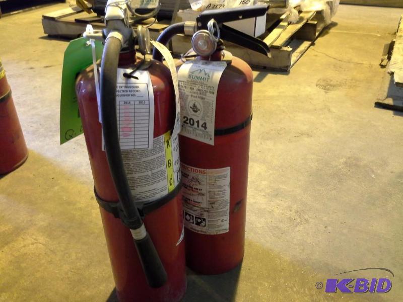 Fire Extinguisher Lot
