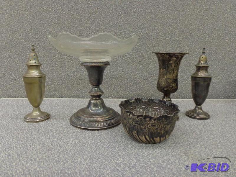 Various Misc Items Pedestal Serving Dish, Gob...