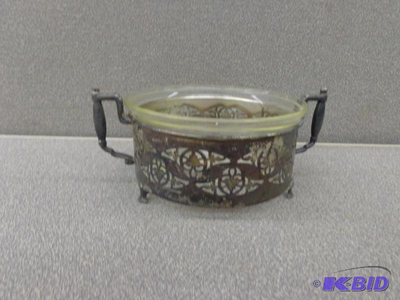 Serving Bowl Stand with Serving Bowl 8&quot ...