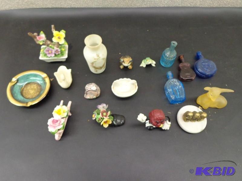 Misc Glassware, Ceramics, Knick Knacks, Minia...