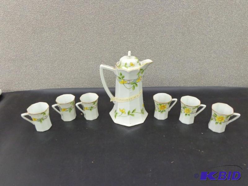 Chocolate China Set&nbsp-&nbspTea Glasses a...