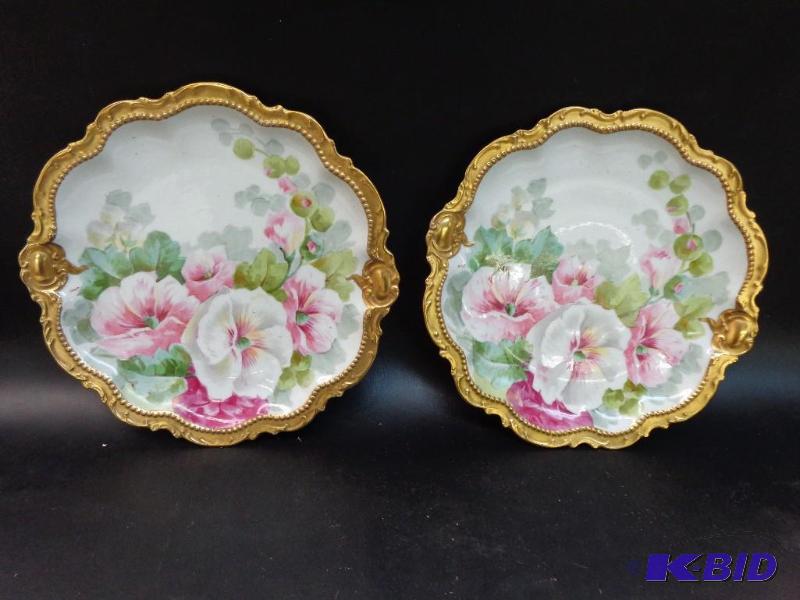 Two French Plates 9 12&quot diameter each L...