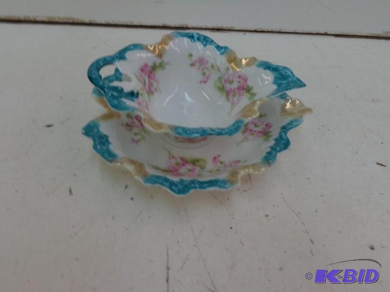 Welmar Germany Tray With Cup 6&quot in diame...