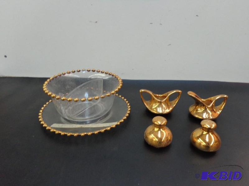 Neat Matching Serving Pieces Salt and Pepper ...