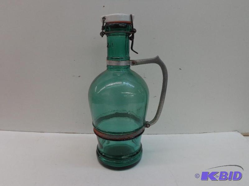 2 Liter Wine Decanter 13&quot tall with hand...