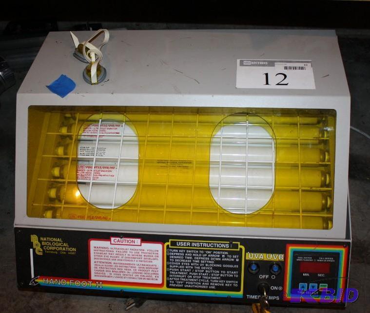 lot 12 image: National Biological HandFoot II UVAUVB Phot...