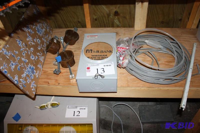lot 13 image: Lot of (5) Including Fuse Box without cover...