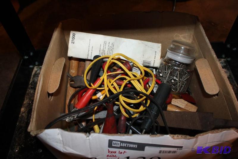 lot 139 image: Box Lot of Miscellaneous Hand Tools Including...