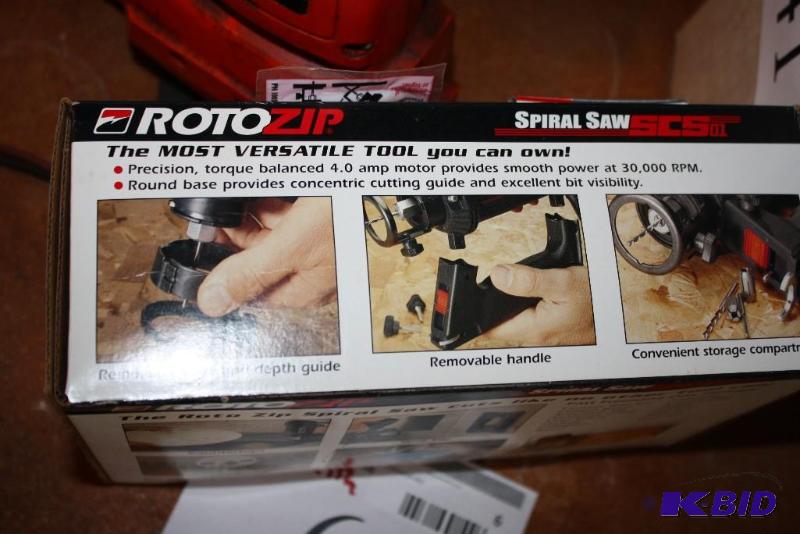 lot 140 image: Roto Zip Spiral Saw SCS01 Torque Balanced ...