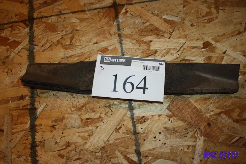 lot 164 image: Lot of (3) Miscellaneous Metal Lawn Mower Bla...