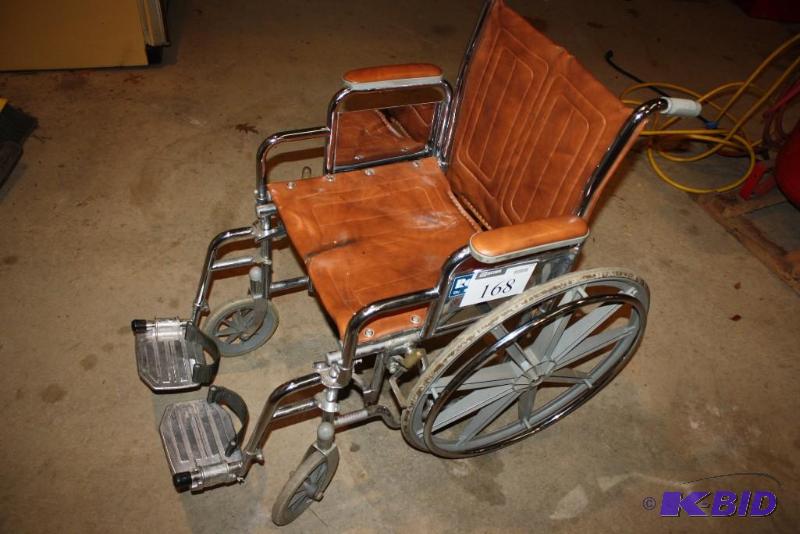 lot 168 image: Rolls By Invacare Rolling Wheelchair pivotin...