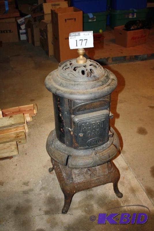 lot 177 image: Alert Oak Wood Burning Furnace 15-D Ash Cat...