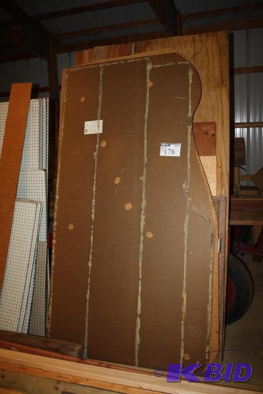 lot 178 image: Lot of Miscellaneous Sheets of Wood....