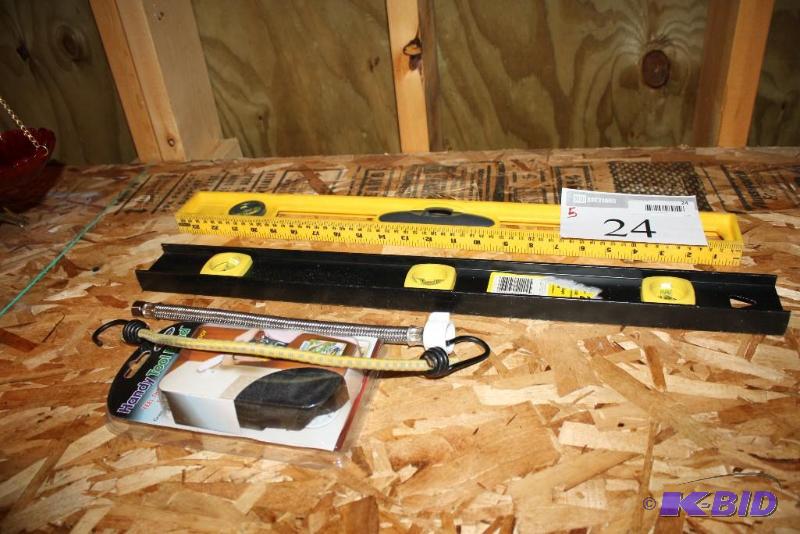 lot 24 image: Lot of (5) Including Bungee Cord Ruler and ...