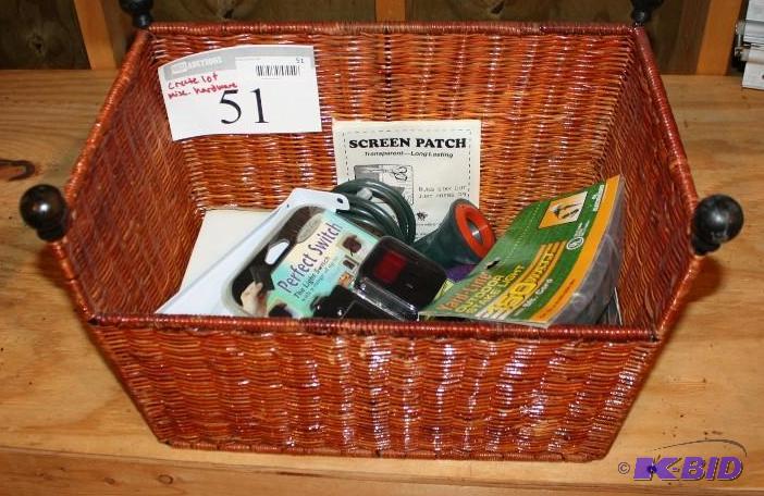 lot 51 image: Crate Lot Including YardLine Outdoor Stake L...